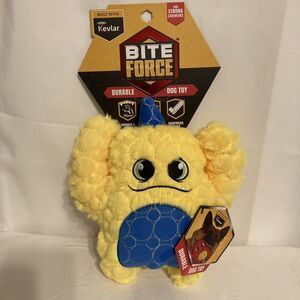 Bite Force Plush for Strong Chewers Durable Dog Toy Built With DuPont Kevlar